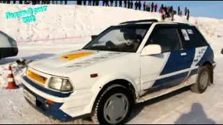 автоспорт, гонки "Ледовый ринг 2012" Барнаул фильм отчет