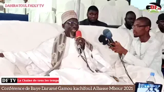Conférence de Baye Daramé Gamou Al'ousmaniyou kachifoul Albasse Mbour