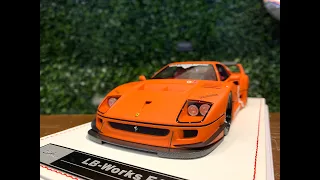 1/18 IVY LBWK Ferrari F40 Zero Fighter Orange IM1812I