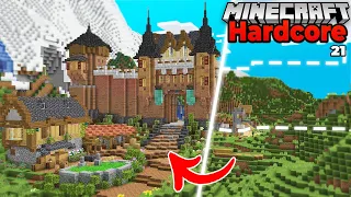 I Built a MEGA City Gate in Hardcore Minecraft 1.19 Survival Let's Play (#21)