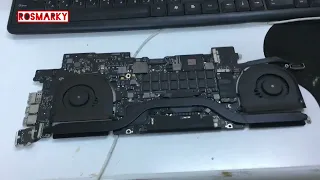 How to fix Macbook Pro A1398 Keyboard and Trackpad not working