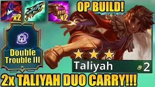 *FREE* LP DOUBLE TROUBLE TALIYAH COMP!!! | Teamfight Tactics Set 9 Ranked