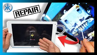 👍 COMO REPARAR TABLET QUE NO CARGA NO PRENDE