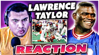 FIRST TIME watching LAWRENCE TAYLOR NFL (REACTION) 🔥