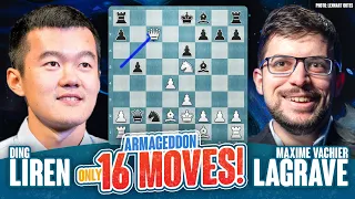 ARMAGEDDON Game | Ding vs MVL | Magnus Carlsen Invitational