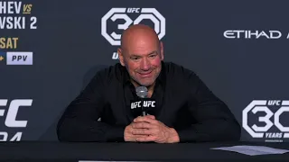 Dana White Post-Fight Press Conference | UFC 294