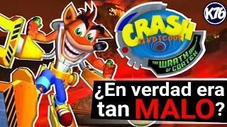 ¿Crash Bandicoot The Wrath of Cortex era tan MALO?