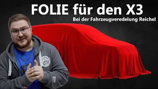 NEUE FOLIE für den X3 - Abholung