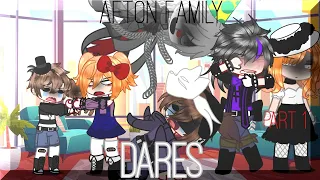 Afton Family Dares! |Part 1|ItzEmily Duhh| |Fnaf|