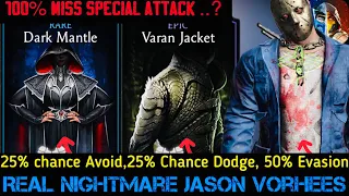 Nightmare Jason vorhees with Dark Mantle + Varan Jacket | Insane Faction War Gameplay | MK Mobile