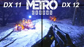 Metro Exodus DX 11 vs DX 12 | Rx 580 + Ryzen 2600