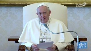 Papa Francesco, Udienza Generale del 1 aprile 2020