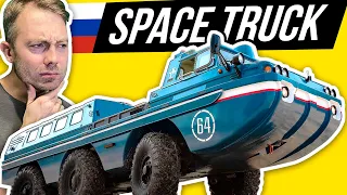 SOVIET SECRET SPACE TRUCK ZIL Blue Bird/#MonkeyVideo №6
