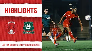 HIGHLIGHTS: Leyton Orient 3-2 Plymouth Argyle (Carabao Cup)