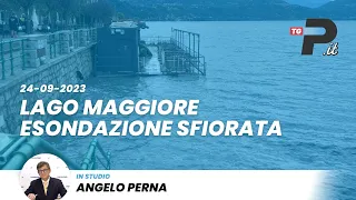 Tg Prealpina.it 24/09/2023 | Lago Maggiore, esondazione sfiorata