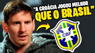 🚨Olha o que o MESSI FALOU da ELIMINAÇÃO DO BRASIL CONTRA A CROÁCIA na COPA DO MUNDO 2022😱