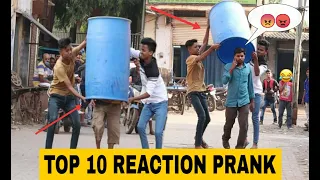 TOP 10 REACTION PRANK VIDEOS || PRANK IN INDIA || OYE FUNTOOS