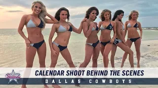 Dallas Cowboys Cheerleaders Swimsuit Calendar Shoot in Mexico | Dallas Cowboys 2019