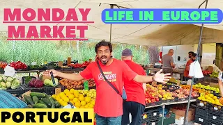 Europe me sasta bazaar milgya | portugal monday market