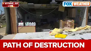 Violent Tornado Destroys Wynne, AR Preschool For Children With Disabilities