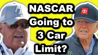 NASCAR Limiting Teams to 3 Charters?