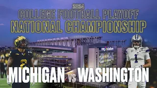 2024 College Football Playoff National Championship - Michigan vs Washington