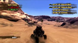 Motorstorm Devils Crossing Buggy World Record 1:31:31