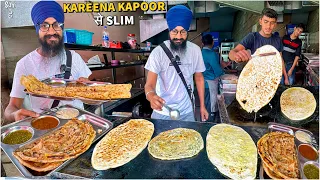 Mr Singh Punjab's Paratha King | Zero Figure Paratha | Street Food India