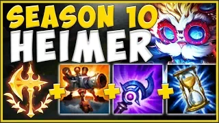 WHY ARE HEIMER TURRETS ABLE TO STACK NEW CONQ?? HEIMERDINGER SEASON 10 GAMEPLAY! - League of Legends