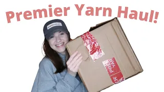 Premier Yarn Unboxing and Haul- My First Premier Yarn Order!! (Parfait Chunky & Little Bunny Yarns)