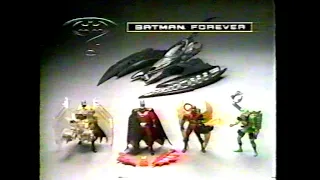 Batman Forever toys commercial 1995