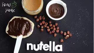 Gesunde Nutella selber machen | 4 Zutaten | vegan selbstgemachtes Nussmus 🍫