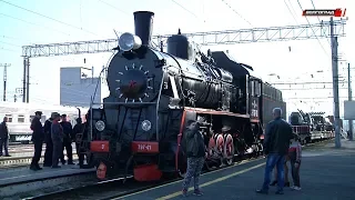 Ретро-поезд "Эшелон победы" презентовали в Волгограде