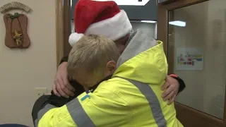 Elementary school aide, father of 4 left speechless after $15,000 Secret Santa surprise