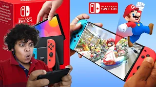 NINTENDO SWITCH!!! - MARIO Game 😍 - Unboxing | Irfansview