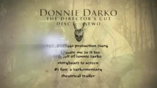 Donnie Darko: Director's Cut Special Features Menu