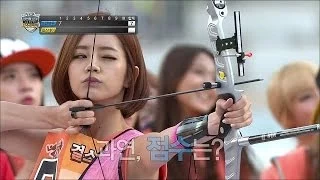 【TVPP】Girl's Day - W Archery Final, 걸스데이 - 여자 양궁 결승 @ Idol Star