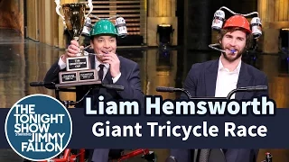 Giant Tricycle Race with Liam Hemsworth