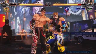 Fighting a Crazy Jin Player with King - Tekken 8