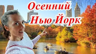 Разгар осени в Нью Йорке и подготовка к Рождеству