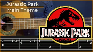 Jurassic Park - Main Theme (Simple Guitar Tab)