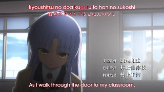 Angel Beats! OP — My Soul, Your Beats! — Japanese & English lyrics — 1080p