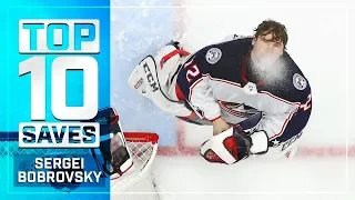 Top 10 Sergei Bobrovsky saves from 2018-19