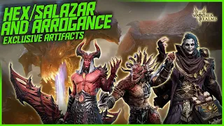 Testing Hex, Arrogance, and Salazar exclusive Artifacts! || Watcher of Realms