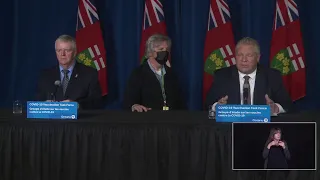 Premier Ford provides an update at Queen's Park | Dec 11