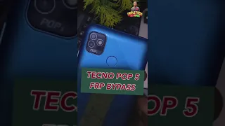 TECNO POP 5 FRP BYPASS. BD2P 32+2 D FRP BYPASS ANDROID 11...  2023 UPDATE