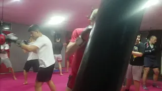 Kik boks klub Stankovic-Nis Serbia, trening 2019