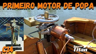 FUNCIONANDO O PRIMEIRO MOTOR DE POPA !!!