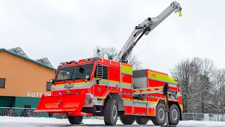 POŽÁRY.cz: Nový vyprošťovací automobil Tatra Force pořídili hasiči v Moravskoslezském kraji