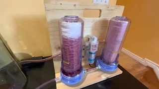 DIY Red Wine Filtration 2023 - New Setup: Inverted Cannisters
